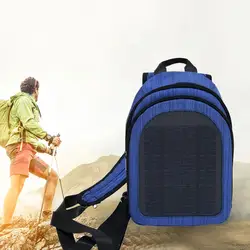Открытый Солнечный Мощность заряд рюкзак ноутбук рюкзак Бизнес телефон Зарядное устройство Водонепроницаемый сумки ALS88