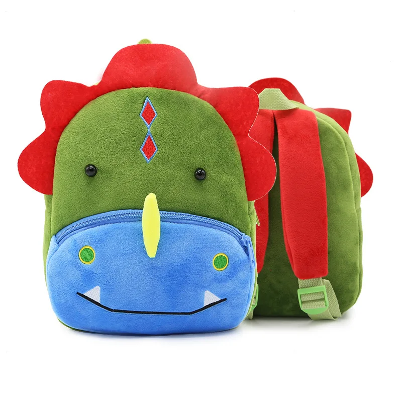  Mini Kindergarten 1-3 Year Old Toddler Book Cartoon Kid Plush Unicorn Backpack Plush Animal Childre - 32921572303
