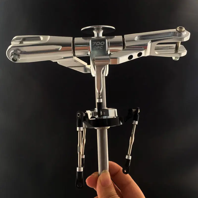 

Gartt RC Trex 700 helicopter parts DFC FBL Main Rotor Head Assebled set