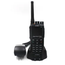 For Anysecu DM960 Walkie Talkie Compatible with Digital Two way radio UHF400-480MHZ 5Watts Dual Slot Times Compatible with MOTOT