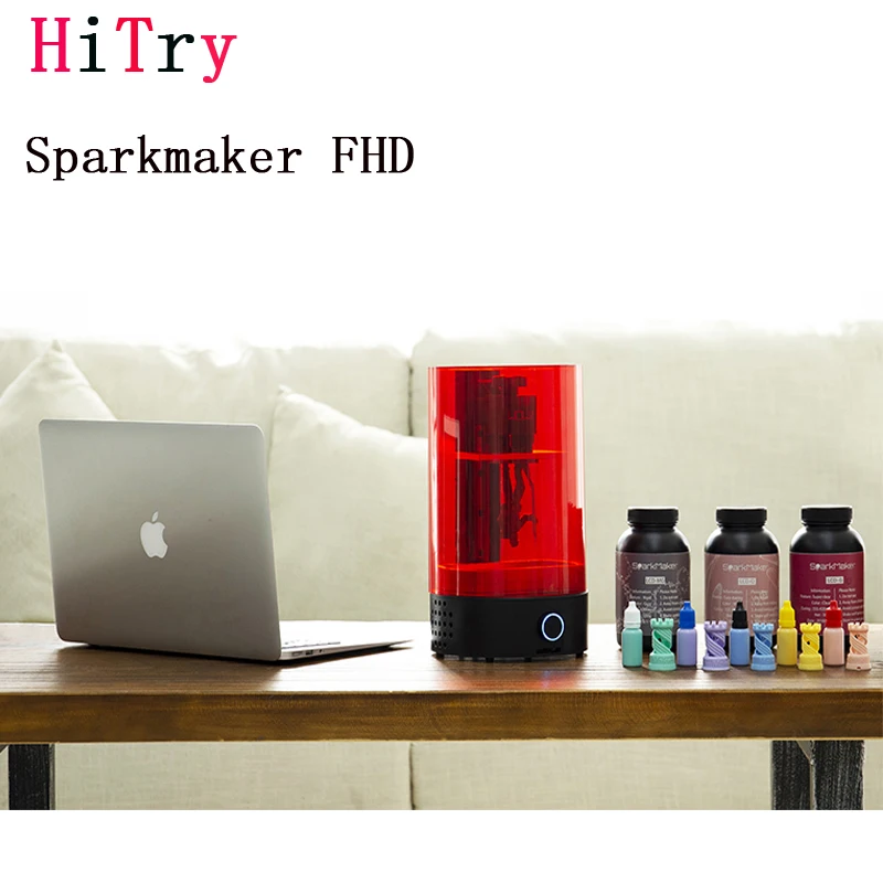 

Sparkamker manufacturer Update 3d printer Light curing 110 * 61.8 * 125mm Sla Slave Lcd / dlp 3d printer Uv resin 3d print