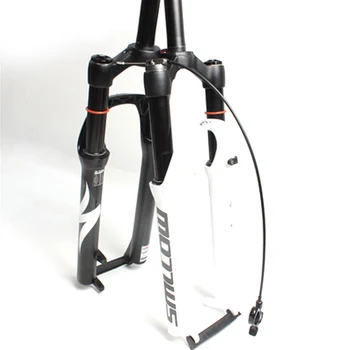 

MTB Mountain Bike Fork Oil Air Suspension/Air Resilience Line /shoulder Control Down Hill Suspension Bicycle Fork 26/27.5Inch