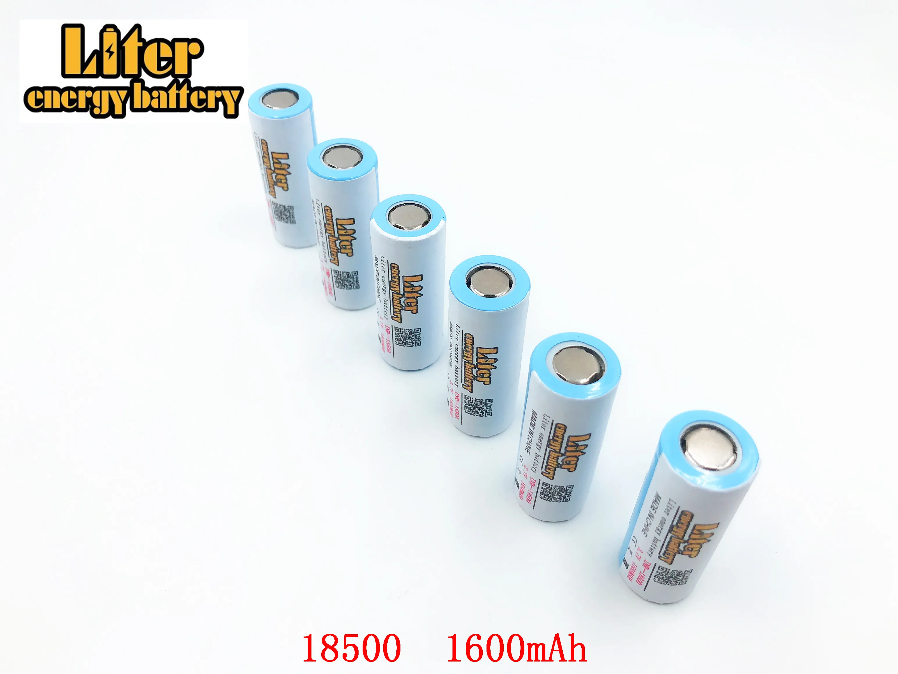 2 шт/партия 18500 батареи 18490 настоящие 1600mAh литий-ионная литиевая 3,7 V перезаряжаемый фонарик аккумулятор банк питания светодиодный фонарь