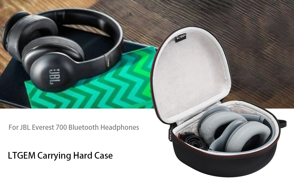 Жесткий чехол LTGEM для JBL Everest 700/300 E45BT E55BT беспроводные Bluetooth наушники|Аксессуары