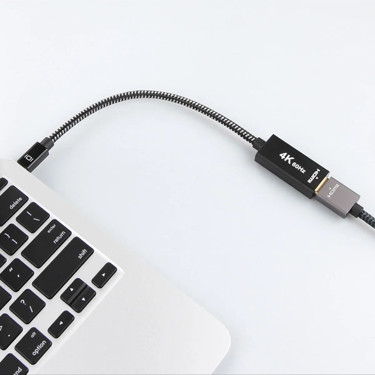 Кабель мини кабель адаптера DP к HDMI 4 k 60 Гц алюминиевый корпус сети мини DP к HD tv