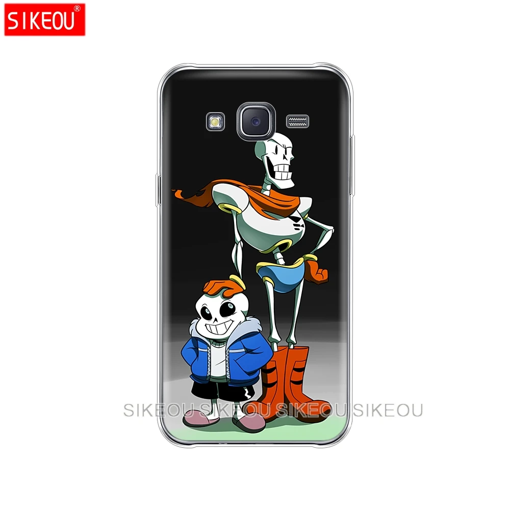 Силиконовый чехол для телефона Samsung Galaxy J1 J2 J3 J5 J7 MINI 2016 2015 prime undertale papyrus sans