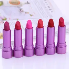 Романтический медведь Косметика Водонепроницаемый долгое матовая помада 6 цветов доступны Фирменная Новинка Перевозка груза падения