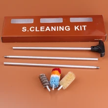 Ohhunt Охота для ружья пистолет Щетка Для Чистки наборы 12GA Калибр высокое качество мягкое очищающее средство для дальности съемки