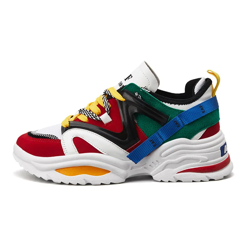 Women Platform Sneakers Ladies Chunky Sneaker White Shoes ...