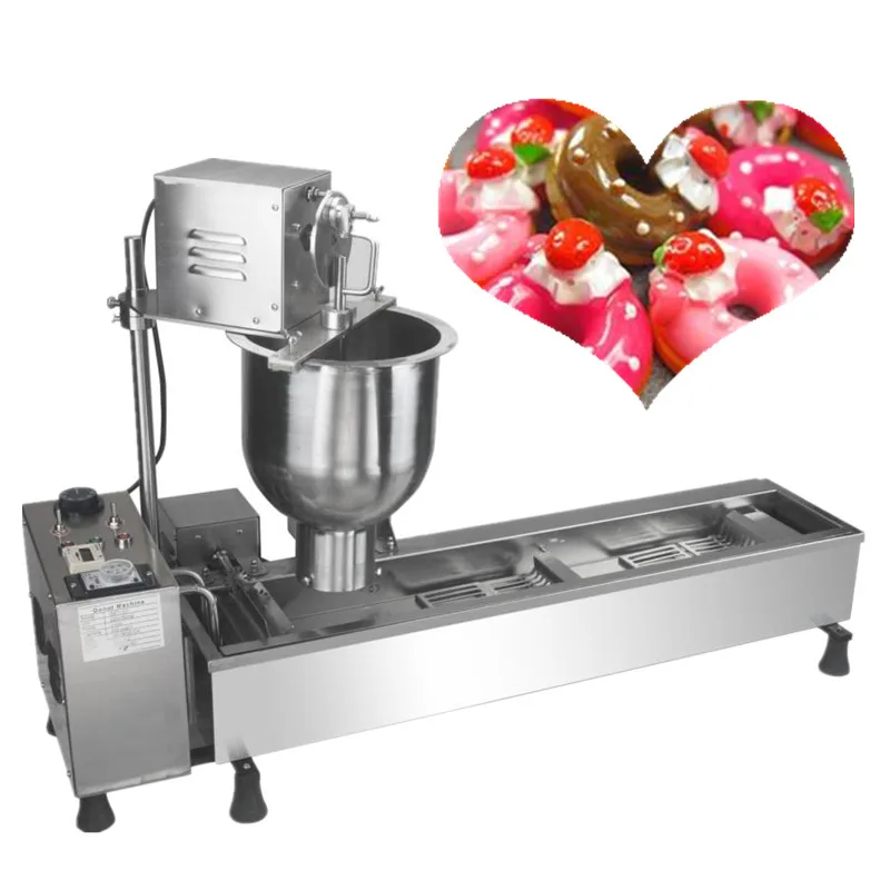 Commercial automatic mini donut making machine 220v 3000w stainless