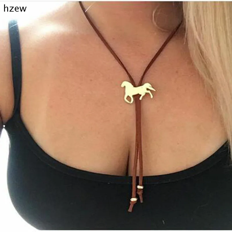 Симпатичное женское ожерелье для бега бархатный подарок|chain necklace|horse necklacegift gifts |
