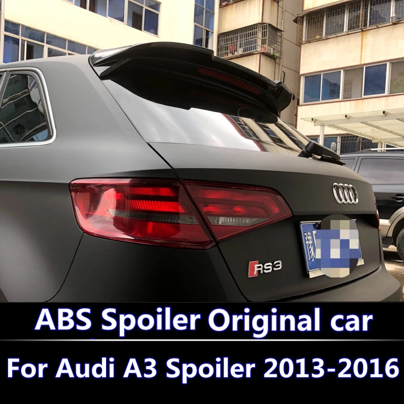 Для Audi A3 Sportback спойлер Высокое качество абсолютно новый ABS авто крыло Спойлеры