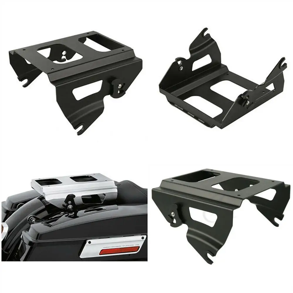 Motorcycle Detachable Solo Mount Rack For Harley Touring Tour Pak Road King Street Glide 2009-2013 2010 2011 2012