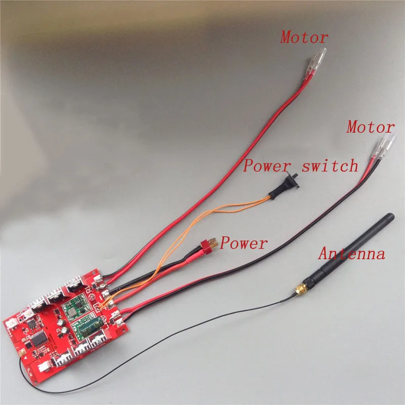 1 комплект 12 V-24 V передатчик Радио управления гироскопа дифференциальный пульт дистанционного управления+ приемник доска комплект для доставки прикорма и оснастки буксир