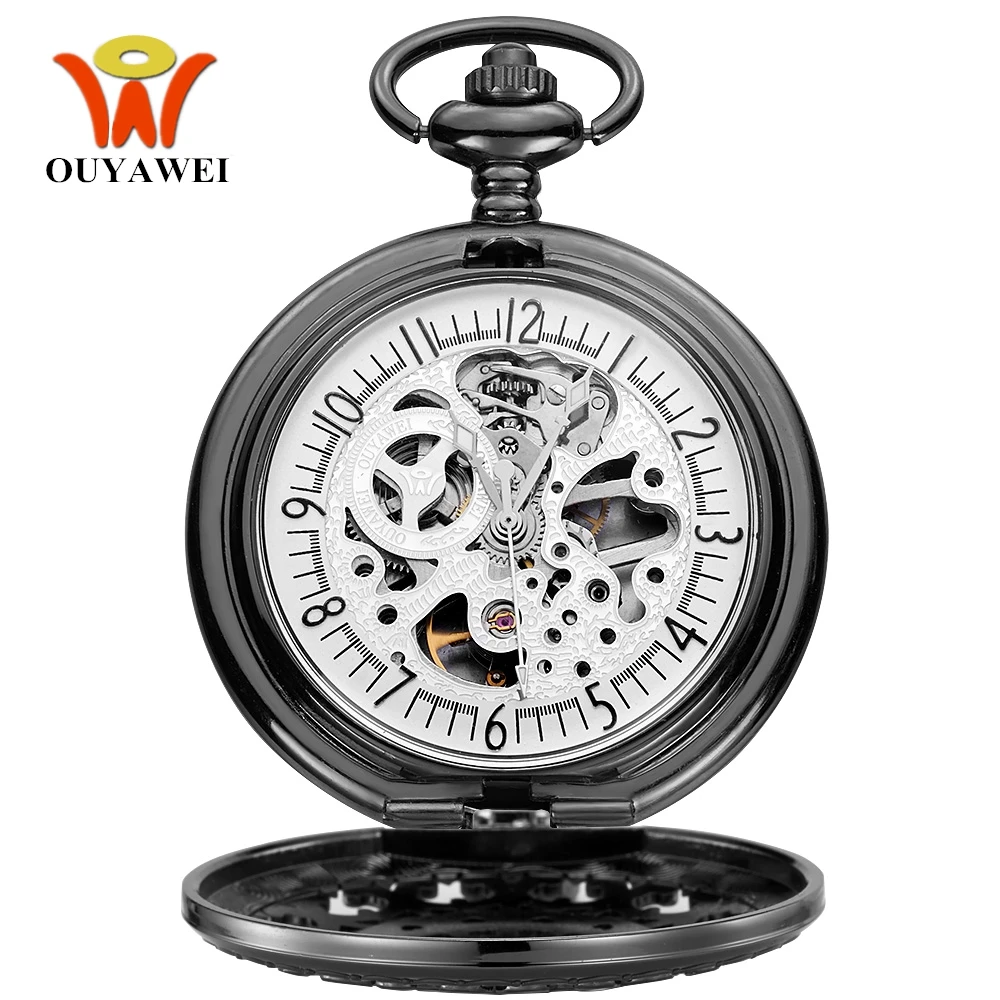 NEW Arrival Fashion OYW Mechanical Pocket Watch Men Full Steel Case Pocket Fob Watch Analog Steampunk Mens Hombre Montre Homme NEW Arrival Fashion OYW Mechanical Pocket Watch Men Full Steel Case Pocket Fob Watch Analog Steampunk Mens Hombre Montre Homme