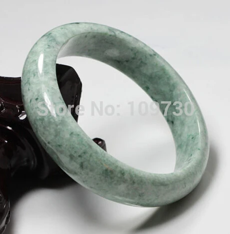 

hot sell14 Certified Grade "A" Natural Green Jadeite Jade Gems Bangle Bracelet