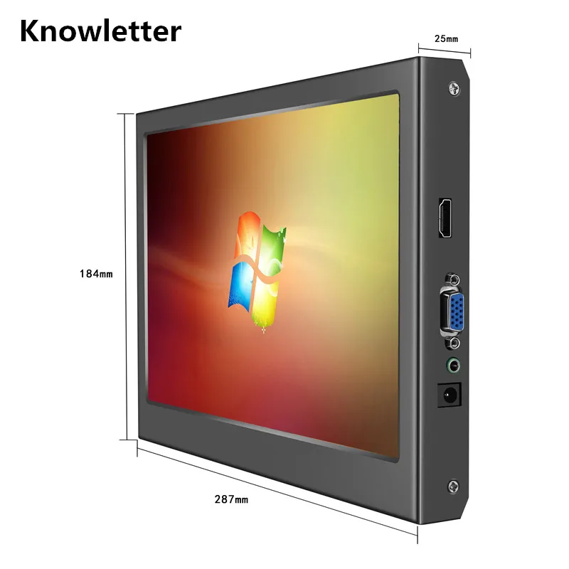  11.6'' Metal Shell HD Widescreen 1920x1080 IPS Panel Monitor Support HDMI for XBox PS WiiU Game Con
