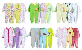 

3PCS Hot seller cartoon baby romper baby overalls for toddler jumpsuit bear baby infant clothes mix color
