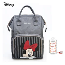 Бренд disney модный рюкзак для подгузников многофункциональная Большая вместительная сумка для подгузников для беременных дорожная сумка для мамы и ребенка Микки