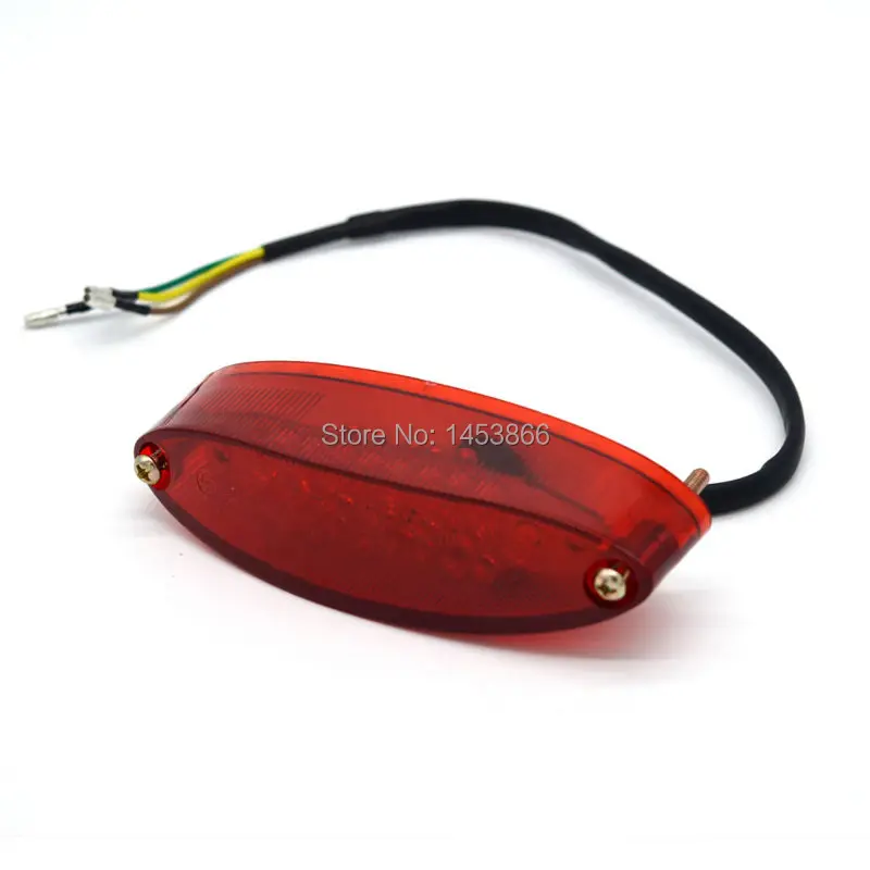 

Red Motorcycle 28 Led Tail Brake Stop License Plate Light For Suzuki DR DRZ Z 650 400 SM LT