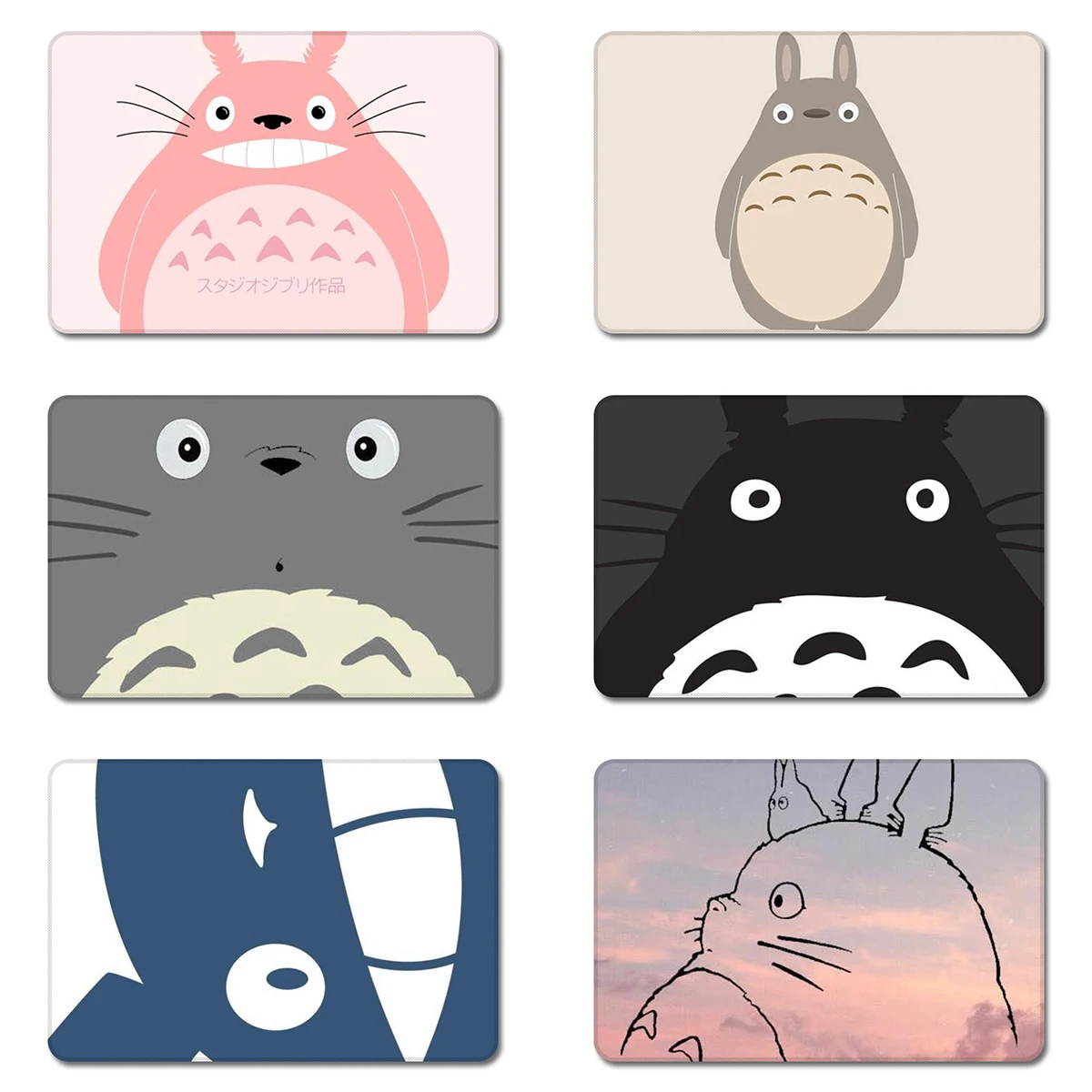 Hayao Miyazaki Japan Tonari no Totoro аниме крутой дизайн натуральный резиновый коврик для мыши
