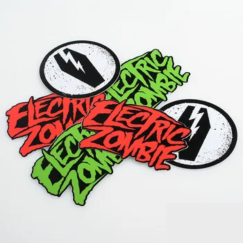 

Custom Round Shape Two Color Printing Removable Label Stickers Matt Lamination round reflective sticker ----DH12278