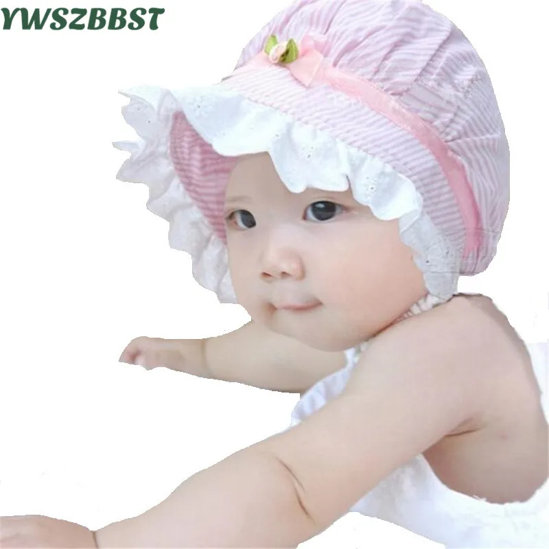 Sweet Lovely Newborn Baby Summer Hat Cute Princess Girls Hats Infant