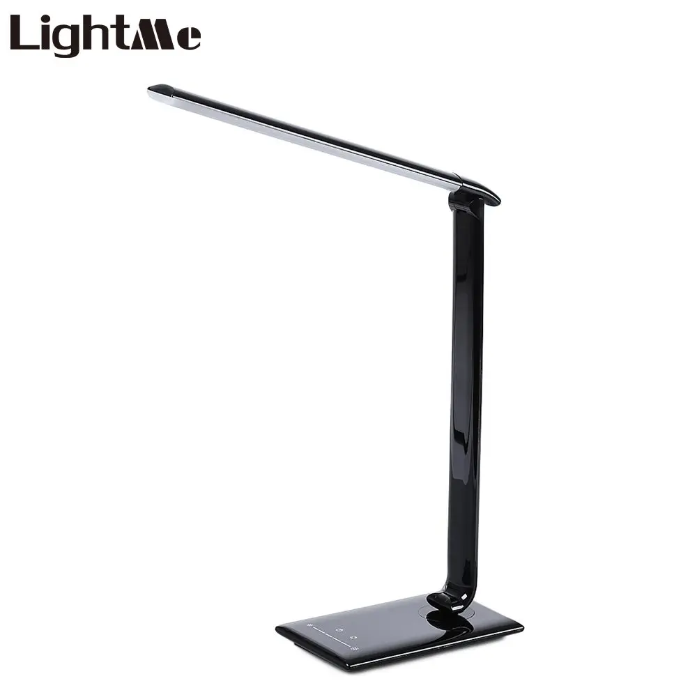 

Lightme 7W LED Table Lamp Touch Sensor Adjustable 7 Lighting Level Desk Lamp Eye Protection Book Lamp For Home Office 2018 New