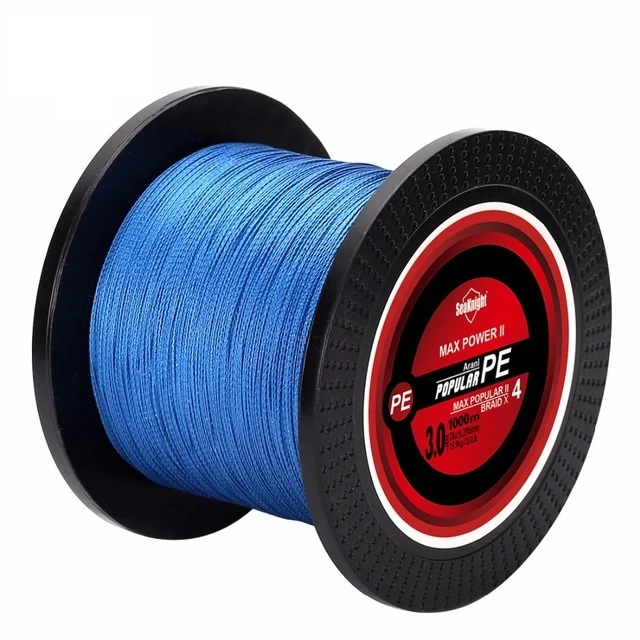 5 Colors Max Power Super Strong 300m 330yards Pe Braided Fishing Line 4  Stands 8lb 10lb 20lb 60lb Multifilament Fishing Line - Fishing Lines -  AliExpress