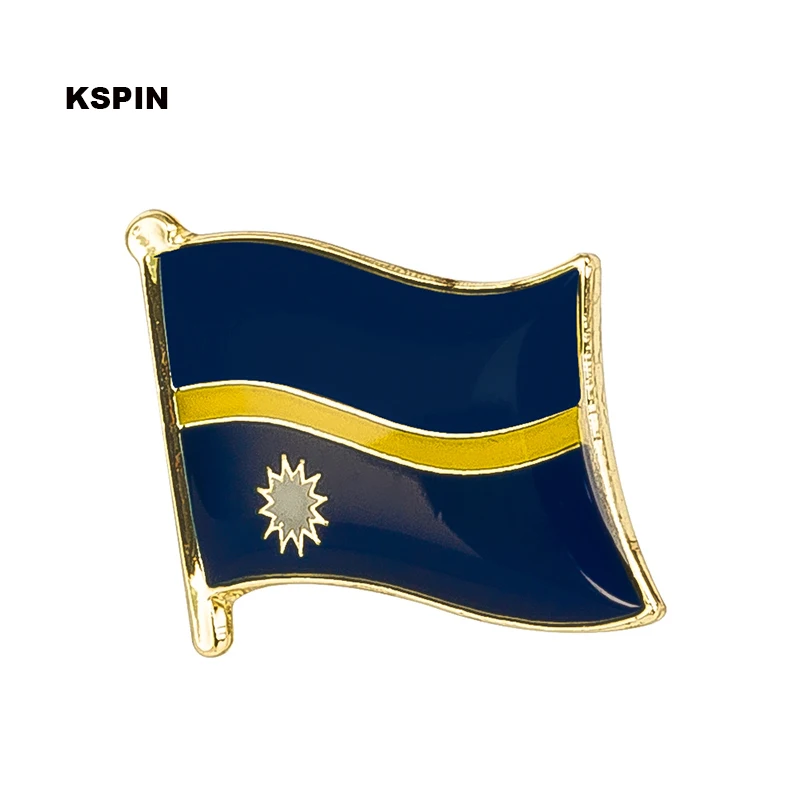 Брошь в виде флага, металлические значки, военные декоративные пуговицы для одежды, KS-0138