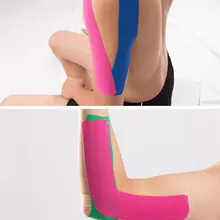 Мышечная лента спортивное оборудование фитнес Безопасный Удобный легкость боль клейкая водонепроницаемая низкая раздражение дышащая восстанавливающая лента