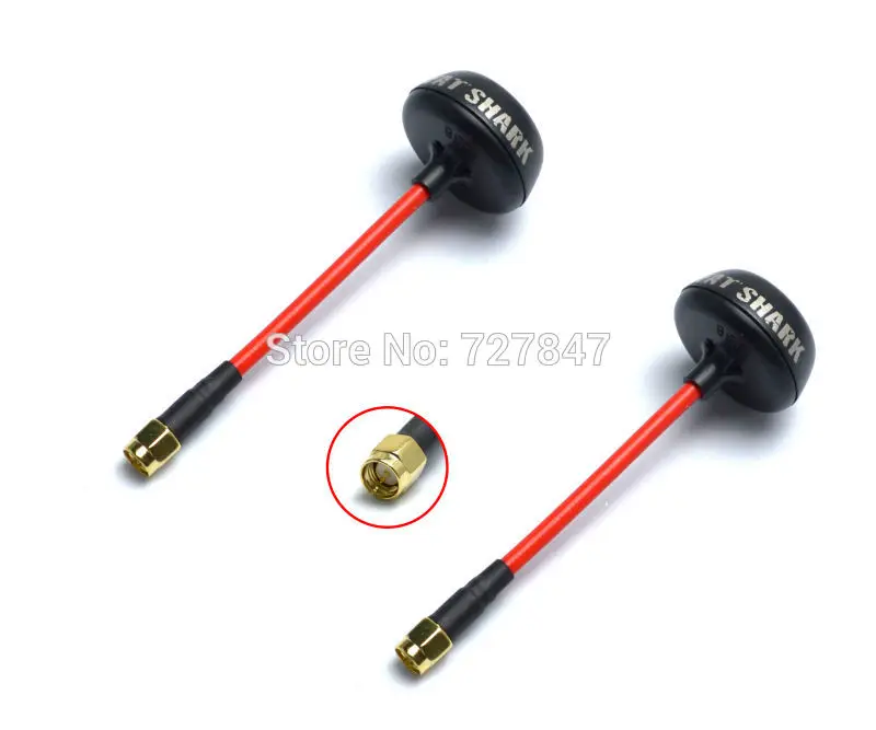 2pcs lot 100 original Fatshark ImmersionRC 5 8GHz Circular Polarized SpiroNet SMA Antenna