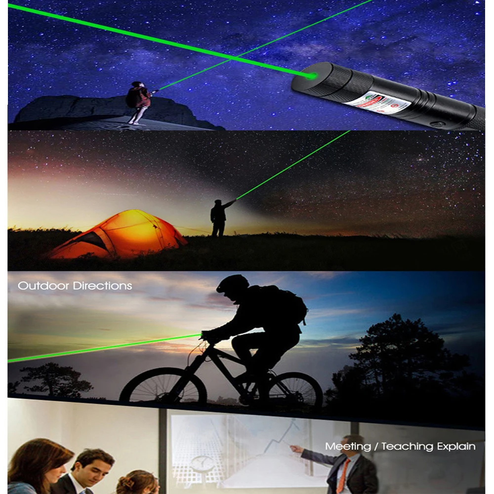 8 в 1 зеленая лазерная указка lazer hunting 532nm 5mW 10000m 303 лазерный регулируемый МОЩНЫЙ