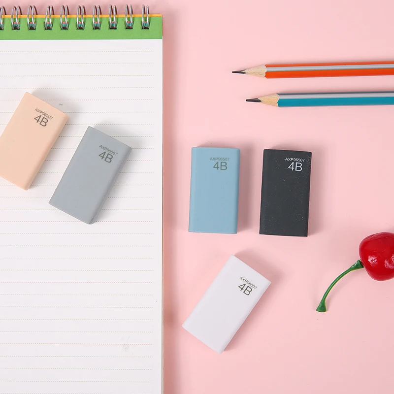

Creative Stationery Drawing Match Pencil Exame 4b Erasers For Children Kids School Supplies Office Accessories promotional Gifts