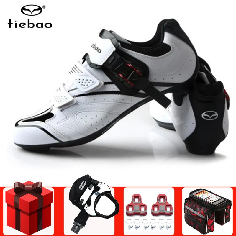

Tiebao road men cycling shoes add pedal set sapatilha ciclismo racing bike self-locking bicycle sneakers athletic professional