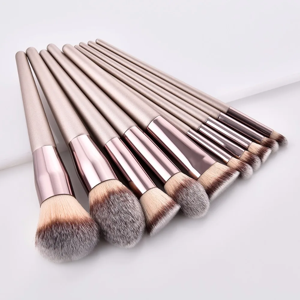 

9/10Pcs Makeup Brushes Set Foundation Powder Contour Concealer Blush Brush Eye Shadow Liner Lip Cosmetic Make Up Brush