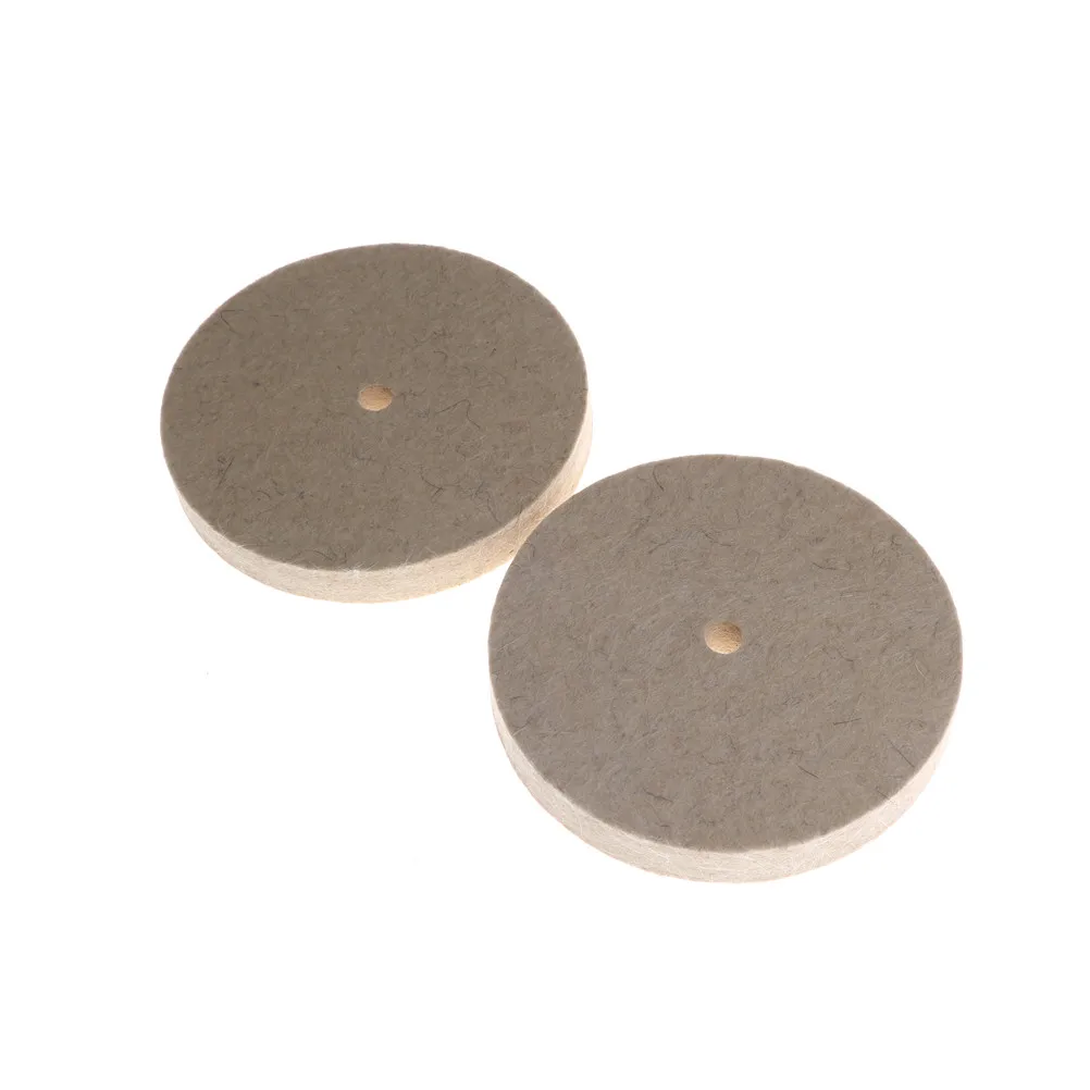 7inch Felt Polishing Buffing Grind Round Wheel Wool Polisher Disc Pad 180mm US