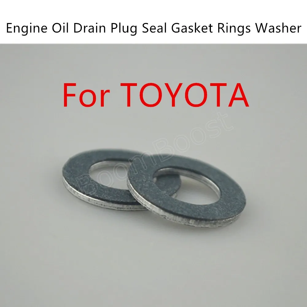 New 10PCS for Toyota 90430 12031 blue Oil Drain Plug Crush Washer