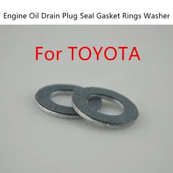 

New 10PCS for Toyota 90430-12031 blue Oil Drain Plug Crush Washer Gasket free shipping