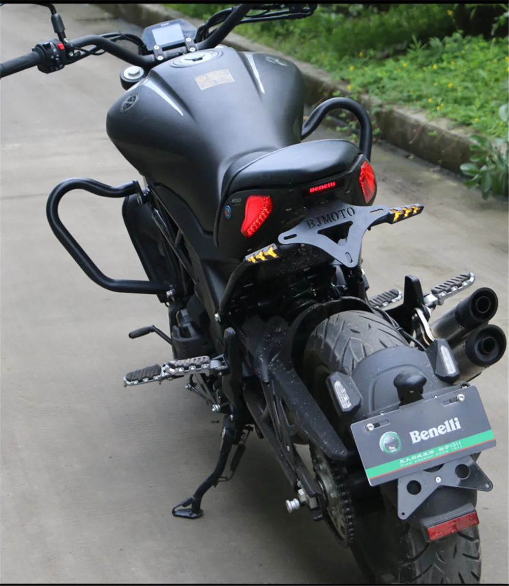 Подходит для Benelli 502C номерной знак короткий хвост рамка номерного знака Рулевой свет Рама мотоцикла 502C модифицированные части