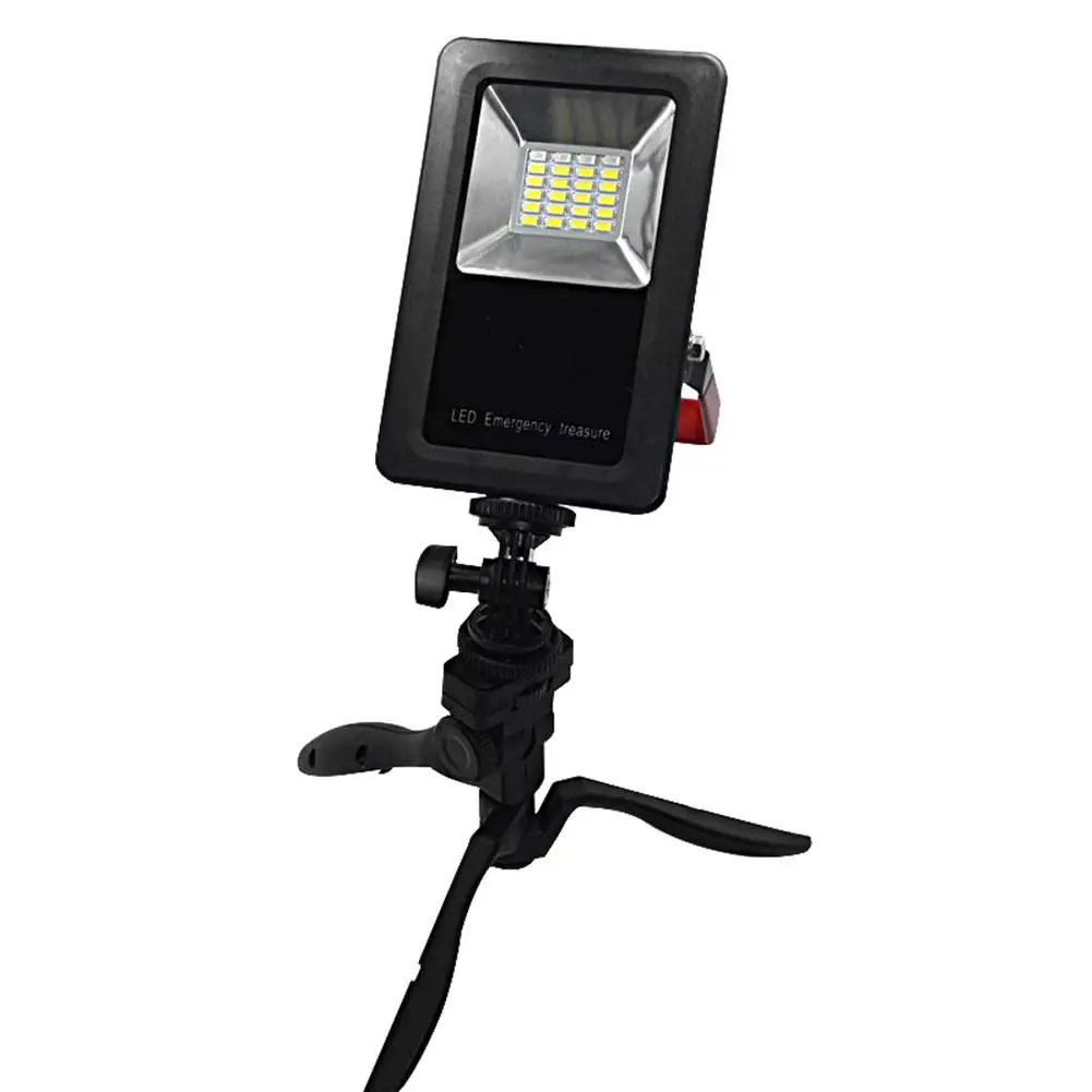 

Portable Handheld RGB Working Lights 24 LED Waterproof Camping Fishing Inspection Light Lithium Spot Light Lamps with Tripod