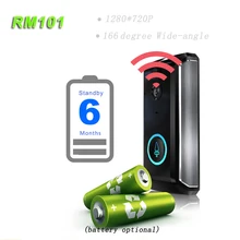 Смарт-дверной звонок, 720 P HD Wifi Камера видео в режиме реального времени двухстороннее аудио Ночное видение обнаружения движения приложение для IOS и android Bui