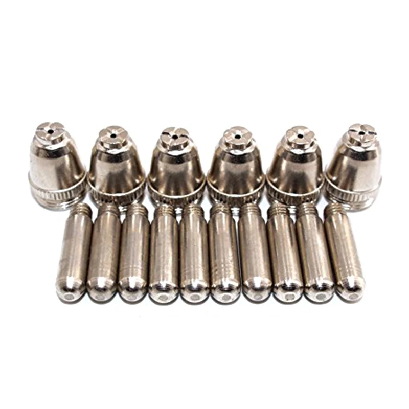 Wholesale price 23PCS Air Plasma Cutter AG-60 Cutting torch/gun Head Consumable CUT40/50/60A tips Electrodes groove shiled cups Wholesale price 23PCS Air Plasma Cutter AG-60 Cutting torch/gun Head Consumable CUT40/50/60A tips Electrodes groove shiled cups