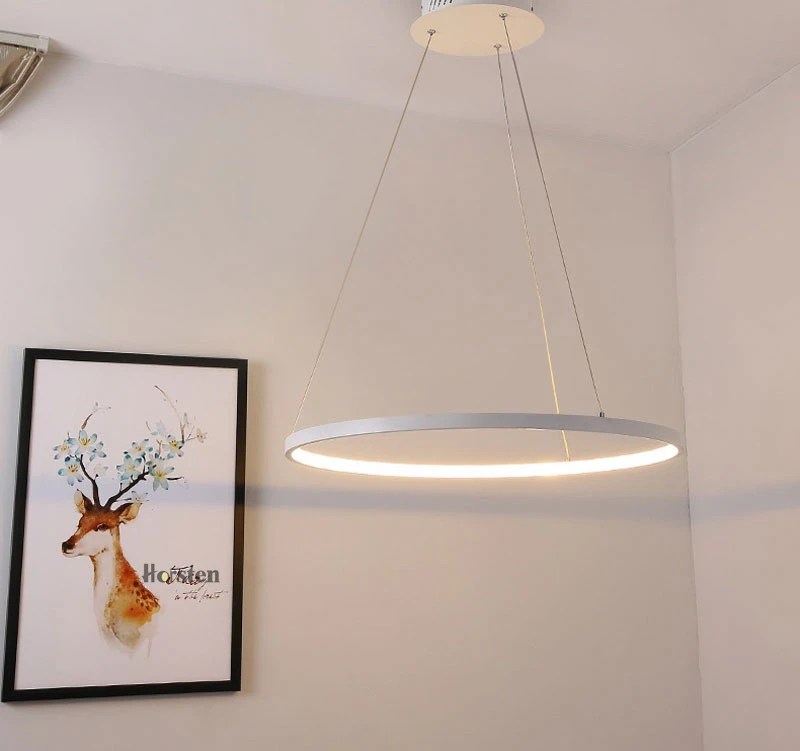 Modern LED Pendant Lights Adjustable 3 Rings Pendant Lamp For Living Room Foyer Dining Room Restaurant Bar Hanging Lighting 220V (6)
