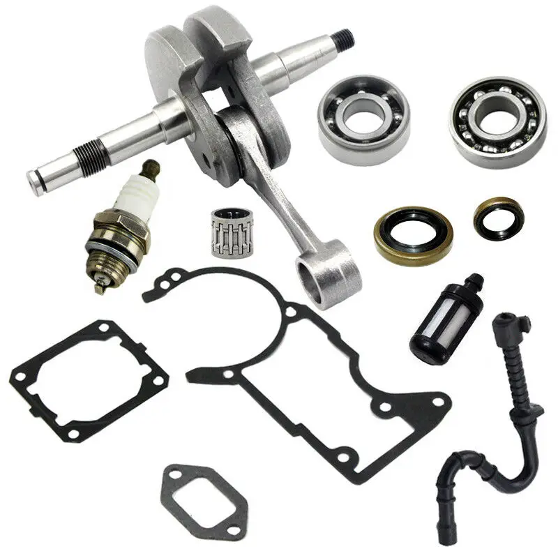 

For Stihl 044 MS440 Oil Seal Gasket Chainsaw Parts Replacement Kit 1128 030 0406 Cylinder Muffler Durable Useful