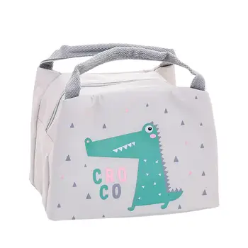 

Outdoor Picnic Cartoon Thermal Insulation Lunch Box Waterproof Tote Storage Bag