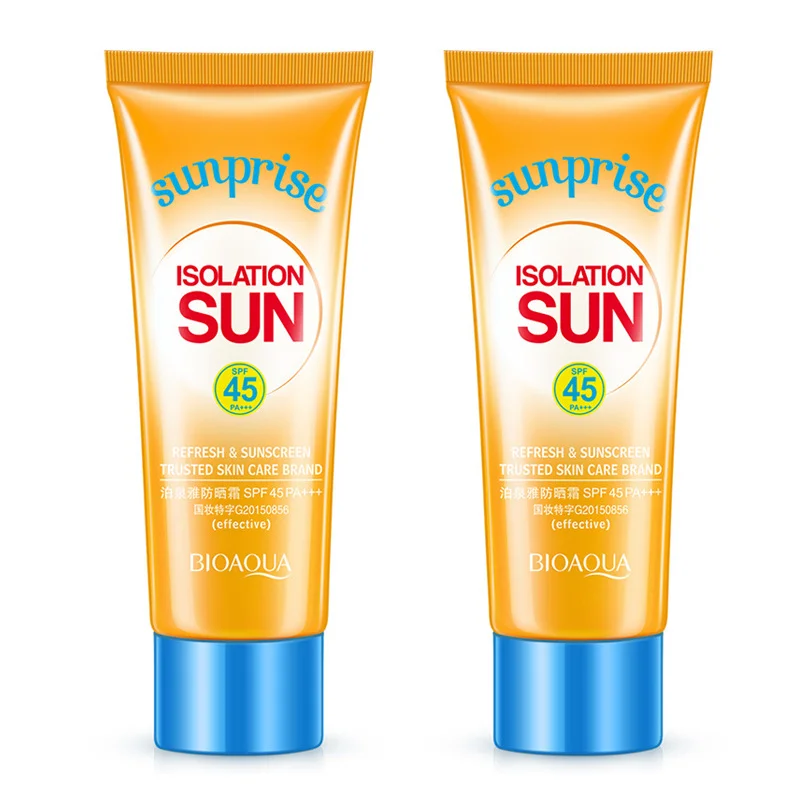 

Insulation Makeup Refreshing Skin Whitening 1 Set of Face Sun Spray Makeup Multi-effect Primer Concealer Sunscreen Cream TSLM1