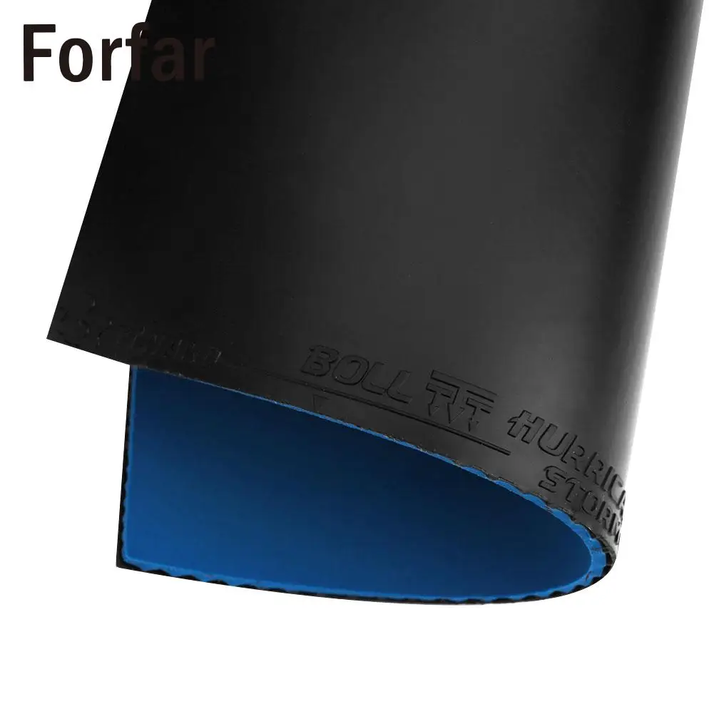 Forfar 1 قطع تنس الطاولة المطاط المحمولة الرياضة الأحمر الأسود بينغ بونغ مضرب برو المطاط داخلي تنس الطاولة المطاط مفيدة trainin