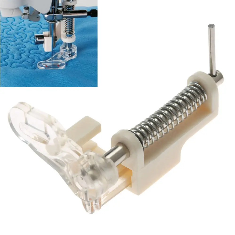 

New Quilting Darning Embroidery Foot for Domestic Multifunction Sewing Machine Plastic Embroidery Presser Foot Woven