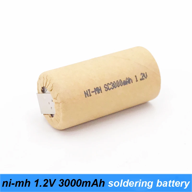 ni-mh 1.2v battery 3000mah soldering strip for power screwdriver battery and robot battery 1.2v nimh rechargeable battery s4 ni-mh 1.2v battery 3000mah soldering strip for power screwdriver battery and robot battery 1.2v nimh rechargeable battery s4